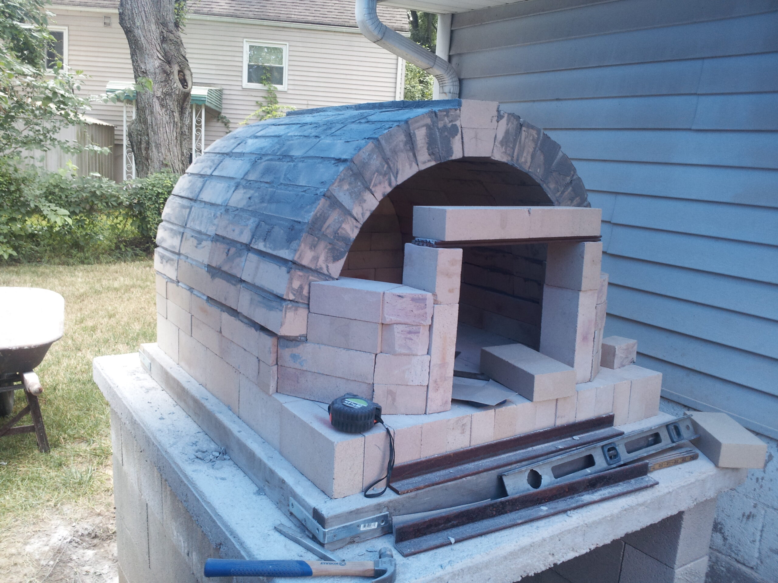 Building The Oven